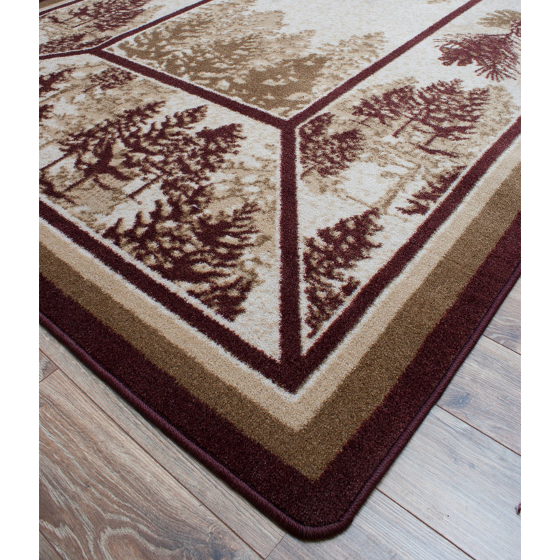 Cadia Floral Indoor Rug, Rectangle 3'10" x 5'4"