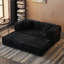 Canapé à compression, canapé-lit convertible au sol avec accoudoirs avec dossier coussiné, canapé-lit à futon confortable, canapé modulaire sans accoudoirs, tissu en velours côtelé, pour le salon, la chambre à coucher-2138435418