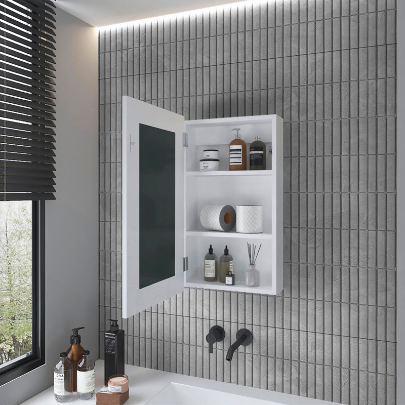 Pharmacie Sanford, salle de bain, blanc, Blanc