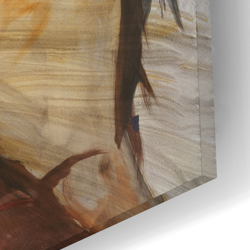 Sur impression plastique / acrylique, H 12 po x l 16 po x P 0,13 po