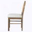 Ensemble de table de salle à manger 5 pièces pour 5 personnes, ensemble de table de salle à manger extensible rétro avec 4 chaises rembourrées-1848539528