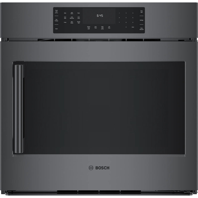 Bosch Serie 8 Pyrolytic Oven and Microwave Oven in brushed steel #newrooms # Bosch