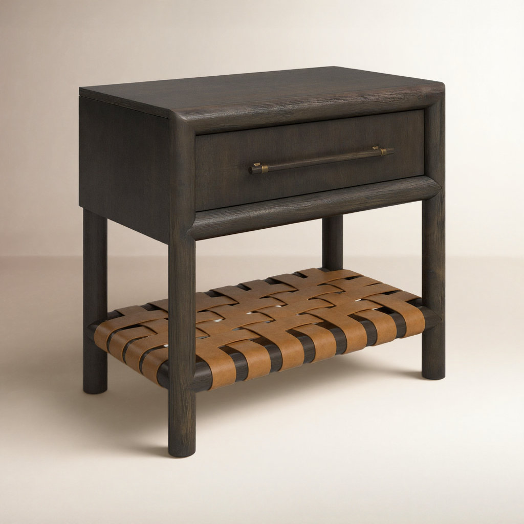 Colleen 1 - Drawer Nightstand, Basalt Gray