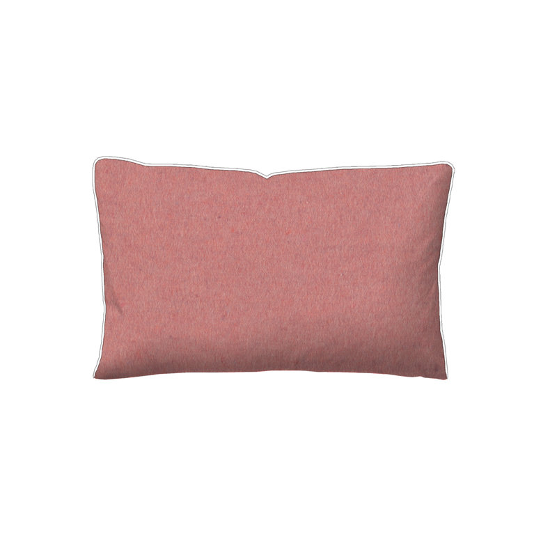 Flannel Flanell Pillow Case, 40 x 80 cm, Pink