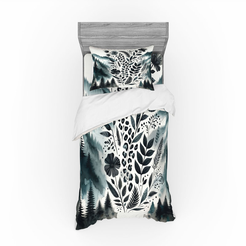 Ensemble de literie Ambesonne, Housse de couette simple + 6 pièces supplémentai