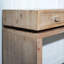 Console rustique en bois avec 3 tiroirs, table d'entrée 47 po avec tiroirs, console en bois pour entrée, couloir, vestibule, couloir, bureau