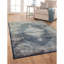 Tapis bleu marine / brun Samuel