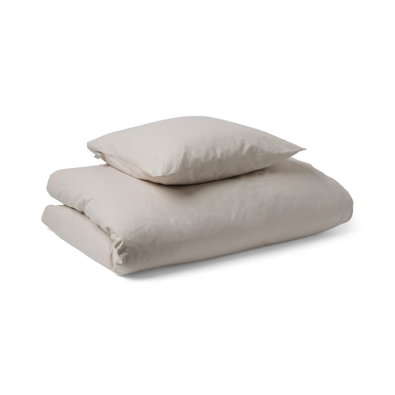 Cot Bedding Set, Warm Grey