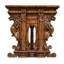 Windsor 57.5'' W Solid Wood Console Table