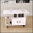 Modern Movable Folding Dining Table For Small Spaces, Rectangle Drop Leaf Design With Wheels And Drawer