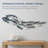 70" W Mediterranean Iron Fish Wall Decor - Sleek Coastal - Style Art For Elevated Home Aesthetics-1441289488