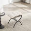 Fauteuil en tissu doux avec fonction ergonomique - et fauteuil pour chambre à coucher et poche latérale