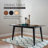 Corrine 60'' W Rectangular Solid Wood Dining Table-907582919