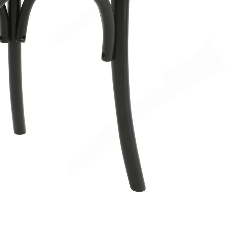 Ensemble de 2 chaises de salle à manger, Noir