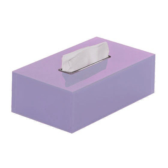 Housse pour boîte de tissu Currahee, Argent