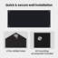 Vidaxl Kitchen Backsplash 2 Pcs Tempered Glass-128715787-128715788