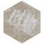 Zinc Hex 10" x 12" Porcelain Metal Look Wall & Floor Tile-70993039