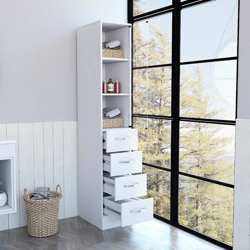 Adhesive Linen Cabinet