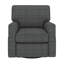 Fauteuil d'appoint pivotant à 360 ° avec poches latérales-879310647
