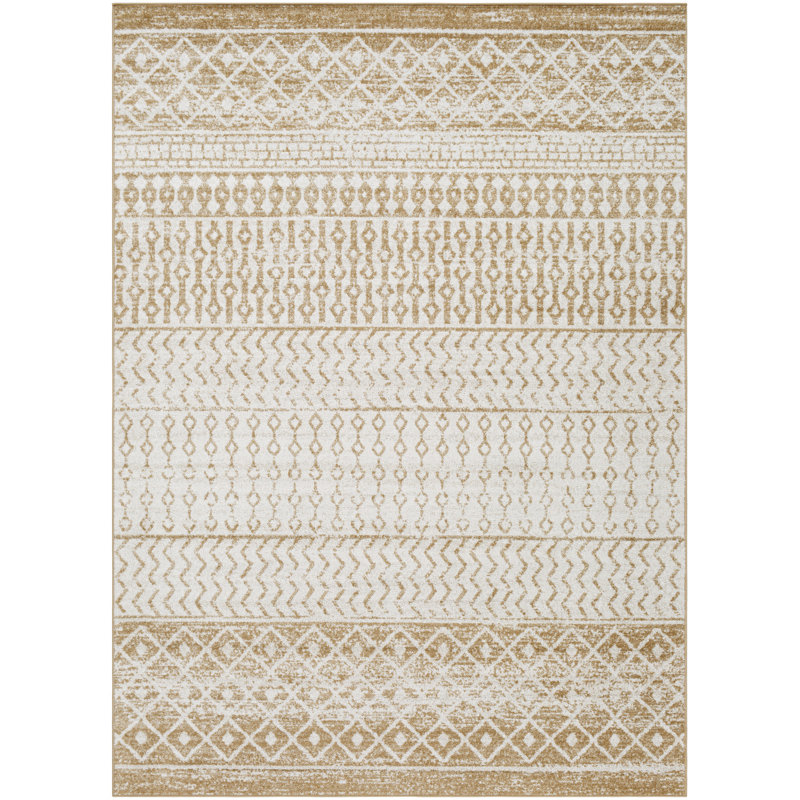 Nergizli Rectangle Oriental Area Rug, Rectangle 120 x 170cm