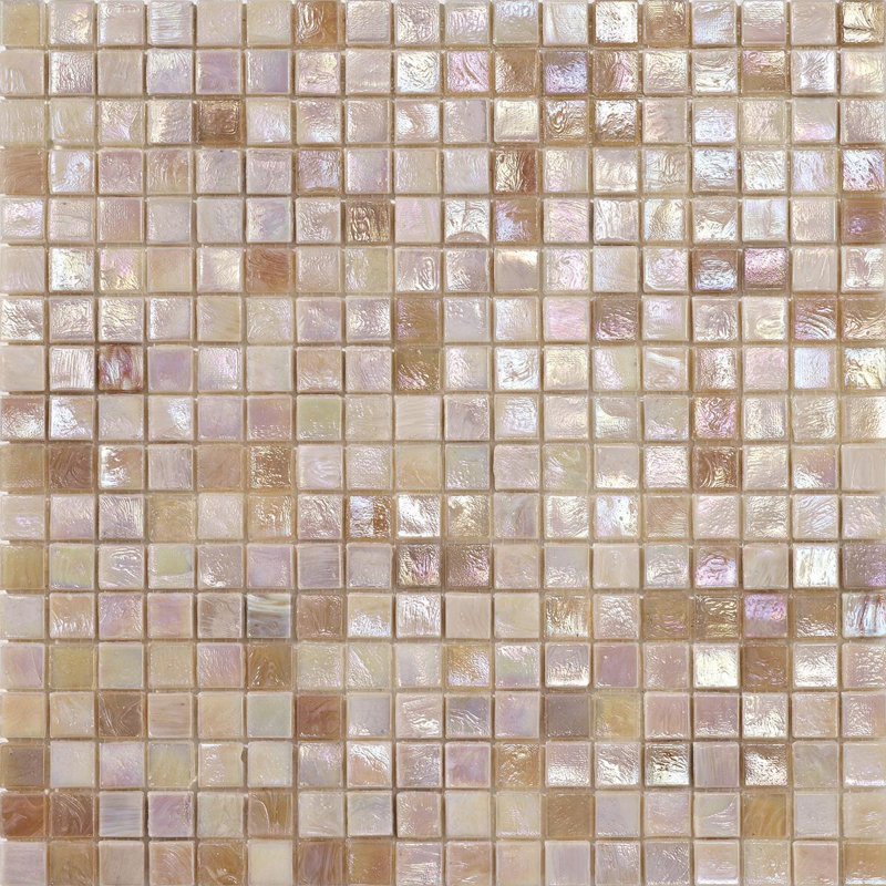 Crocus 2 5/8" x 5/8" Iridescent Glass Mosaic