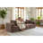 Oversized Modular Deep-Seat Sofa, 3-Piece All-Foam Sectional Couch-1141742909
