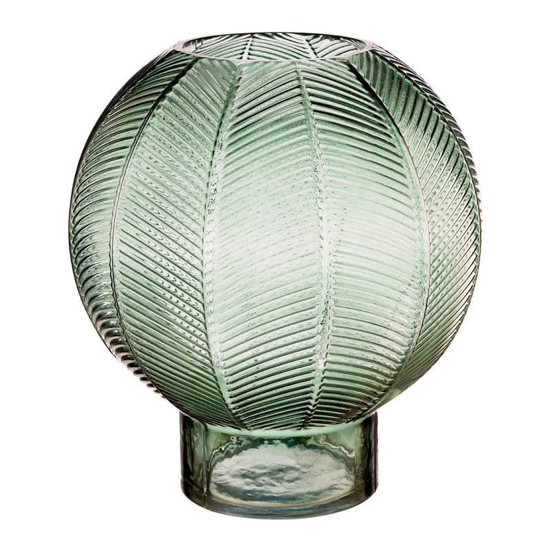 Keyshawn Glass Table Vase, 27cm H x 25cm W x 25cm D