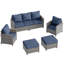 Ensemble de conversation avec coussin 7 pièces Piese-223078691-223078688-223078698