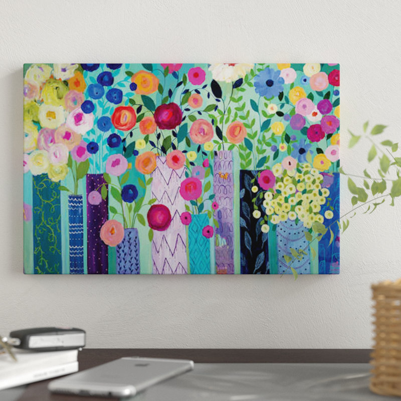 «Bounty VI», impression sur toile, H 26 po x l 40 po x P 1,5 po, Toile tendue, Pas de tapis