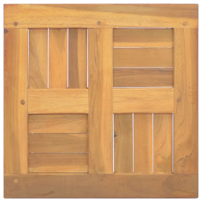Boxleye Solid Wood Table Top, 1" H x 15.7" W x 15.7" D