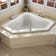 Signature® 60" x 60" Corner Soaking Acrylic Bathtub