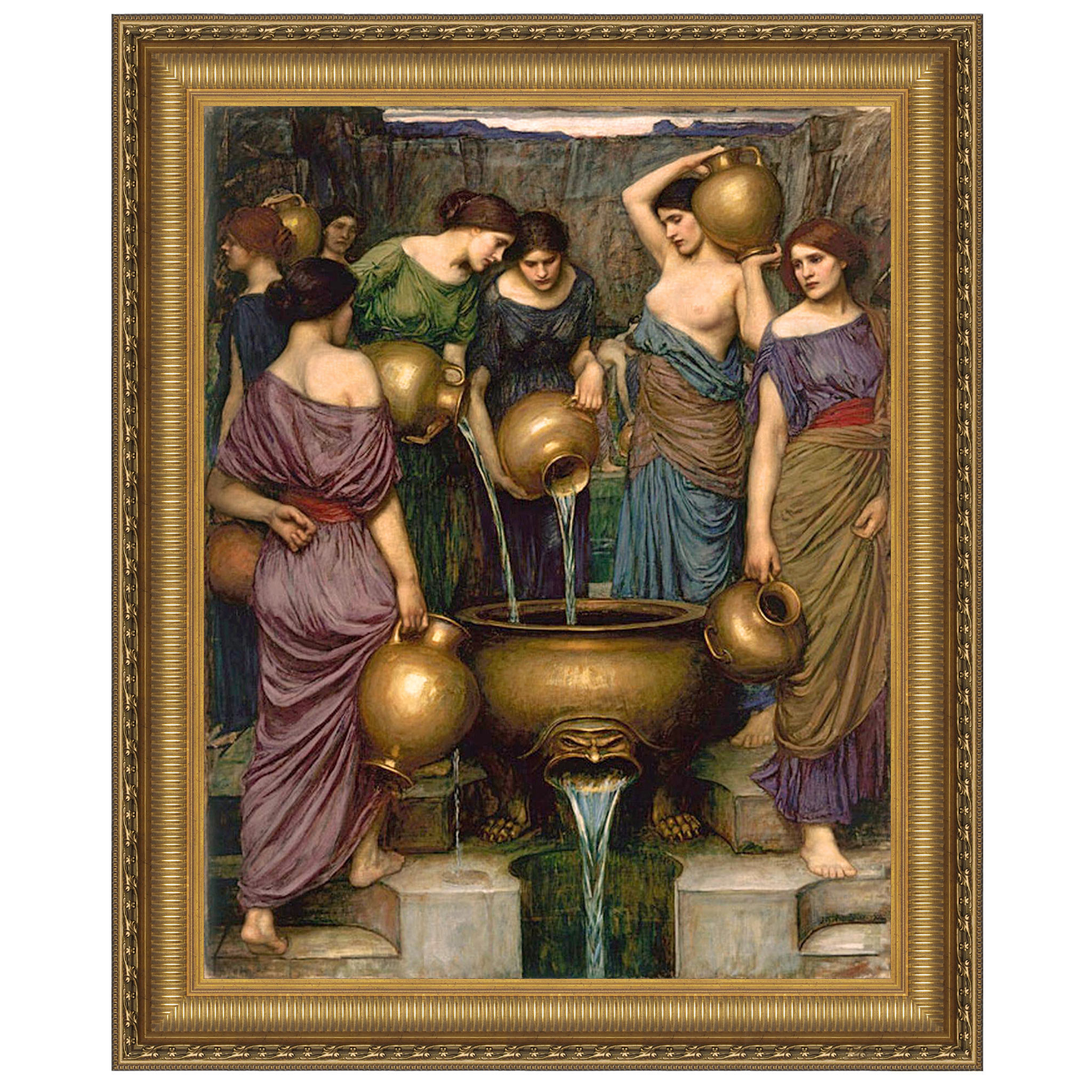 Design Toscano The Danaides by John William Waterhouse - Single Picture ...