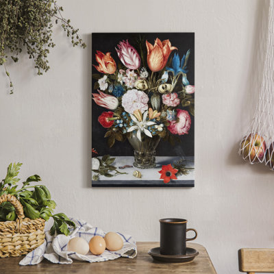" Flowers In A Glass "