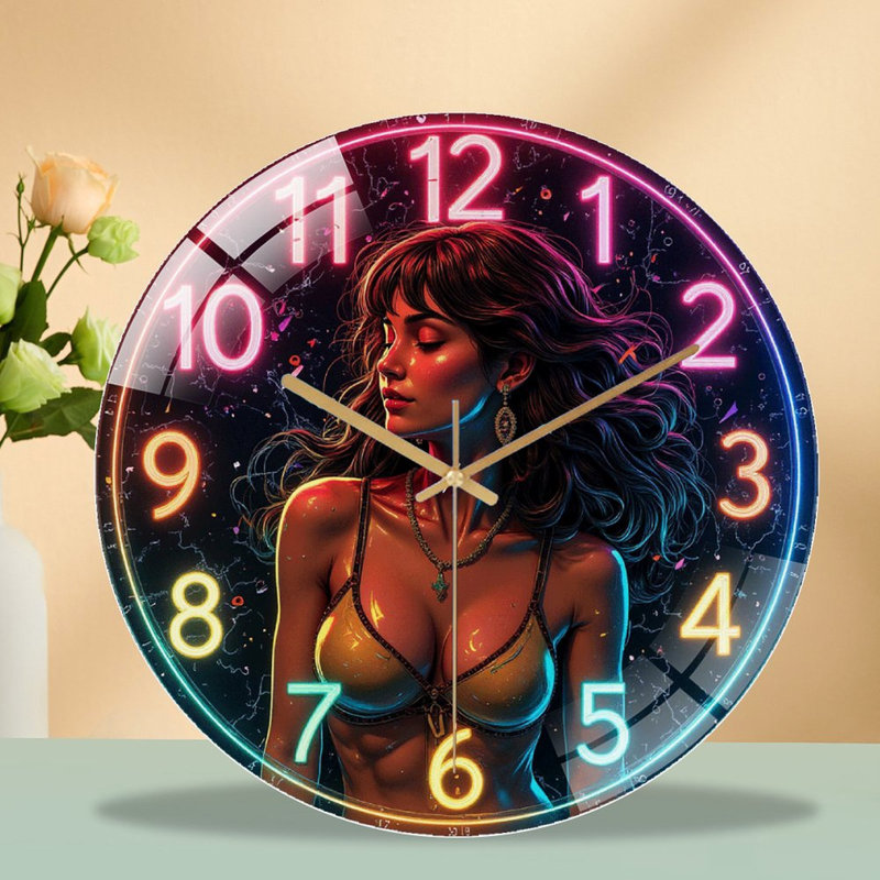 Horloge murale 12 po
