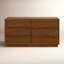 Commode 60 "en noyer naturel Collins