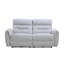 Canapé en chenille gris Easy Motion avec port USB Eastre