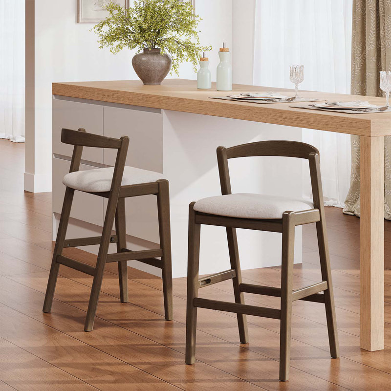 Ensemble de 2 chaises d'appoint pour plus de confort et de style, Marron foncé