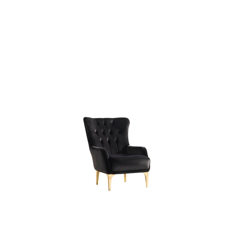 Chaise de style moderne Lust en noir Identique à G150109260 (NJ Stock,), Noir