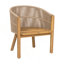 Chaise de salle à manger avec accoudoirs Grotta (ensemble de 2)