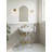 Kingston Brass Fuller Single-Handle 1-Hole Deck Mount Bathroom Faucet with Push Pop-Up-66069167-69976278