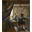 Painter In His Studio Giclee On Canvas by Johannes Vemeer