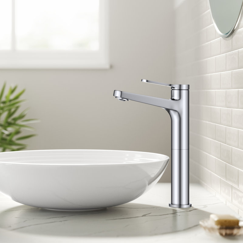 Robinet pour salle de bain KRAUS Indy, Chrome chrome