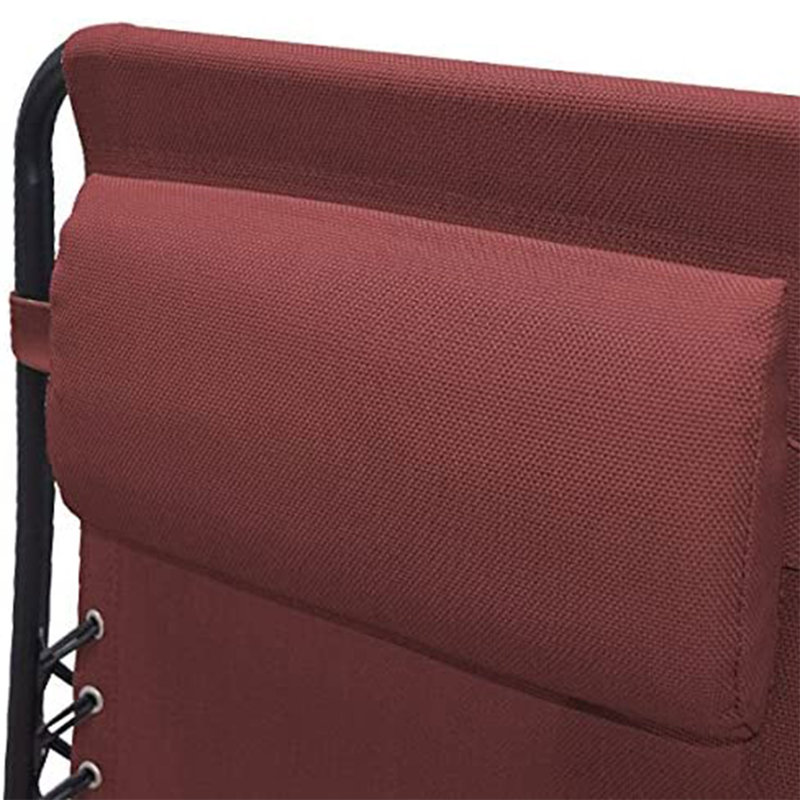 Folding Zero Gravity Chair, Red