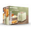 Daewoo Cascade 2-Slice Textured Matte Toaster - Defrost & Reheat Functionality Sage Green, Browning Control-125526622