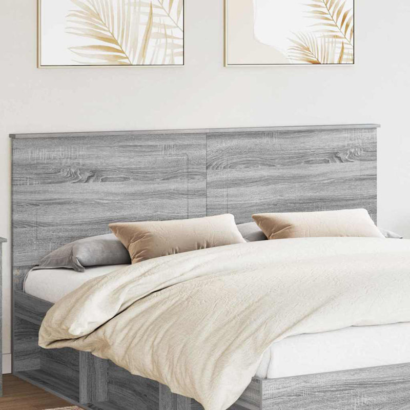 Headboard, Grey Sonoma, King