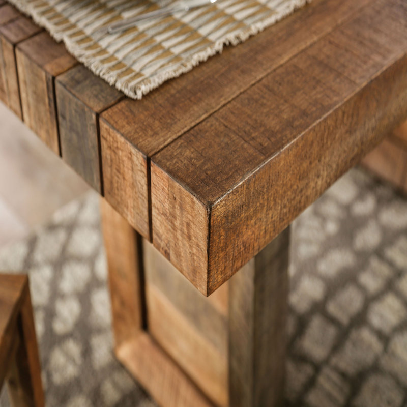 Alzuphar Solid Wood Dining Table