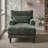 Wide Chaise Lounge Chair with Backrest & Armrest, Upholstered Recliner Sofa-1690482752