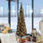 Black  6FT Pencil Christmas Tree