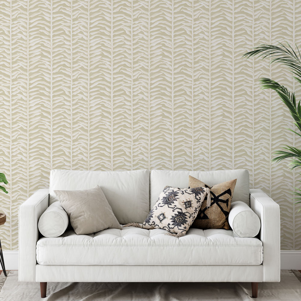 Dagem Self-Adhesive Wallpaper Roll, Ivory Vines
