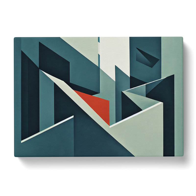 Inspirational Modern Art - Wrapped Canvas, 35cm H x 50cm W